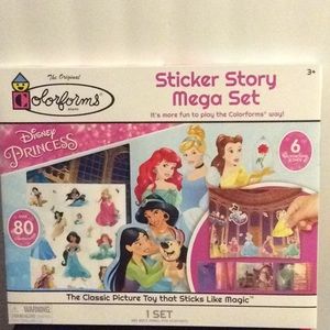 😊 2/ $8  NWT DISNEY PRINCESS STORY MEGO SET